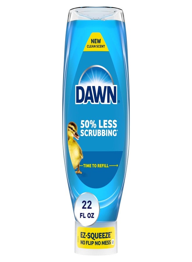Dawn EZ-Squeeze Ultra Dish Soap, Dishwashing Liquid, Original, Dish Soap Refill, 22 fl oz - Image 1