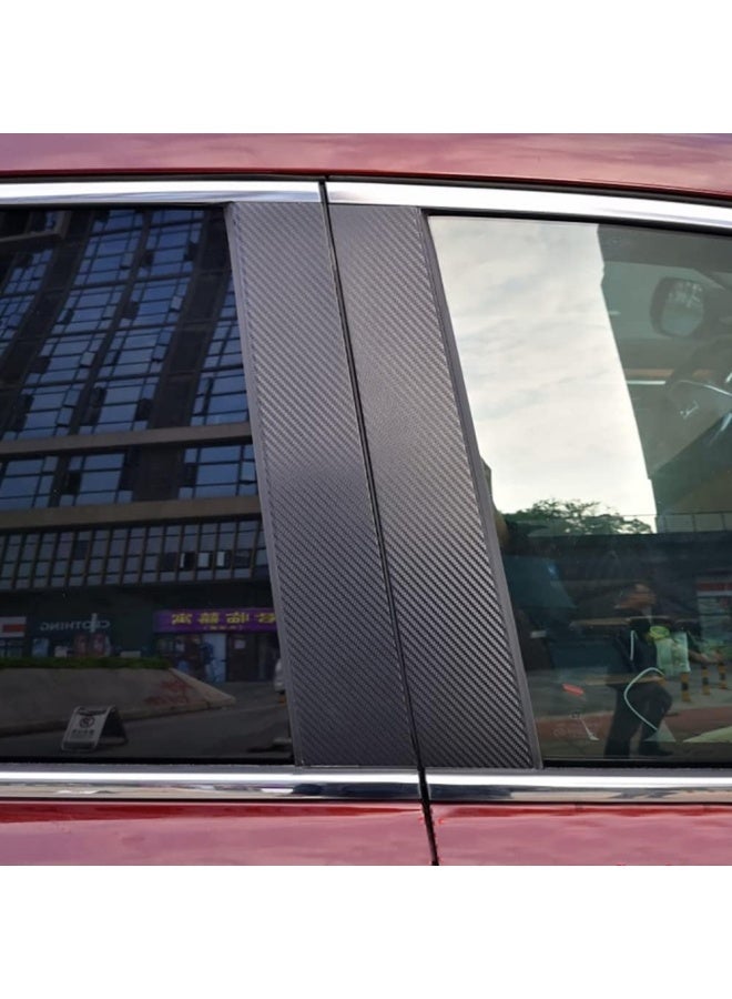 غلاف فينيل من ألياف الكربون ثلاثي الأبعاد - سيارات مصنفة للاستخدام الخارجي - 2 بوصة × 40 بوصة غطاء شريطي من ألياف الكربون الجاف باللون الأسود والكروم العالمي مقاس 2 بوصة - Image 3