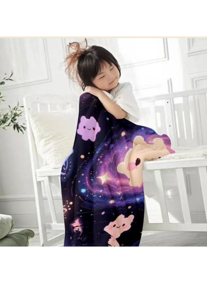 عام بطانية رقيقة من الفانيلا (حرارة ومريحة، ومناسبة للنوم واستخدام اللعبة والغبار والرمل) 150 سم * 200 سم - 983 - Image 4