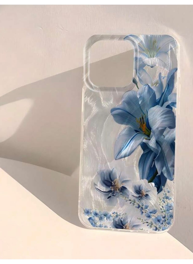 Elegance Iphone Case Cover For Iphone 15 Pro Anti-Slip And Elegant Floral Design - Image 3
