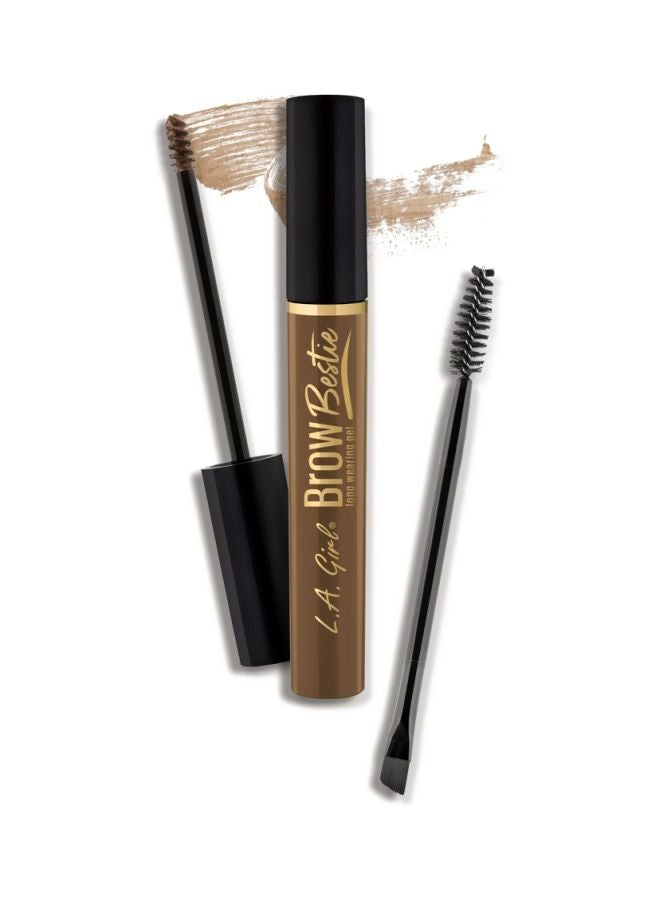LA Girl Brow Bestie Long Wearing Gel GBG384 Dark Brown - Image 4