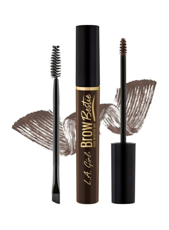 LA Girl Brow Bestie Long Wearing Gel GBG384 Dark Brown - Image 3