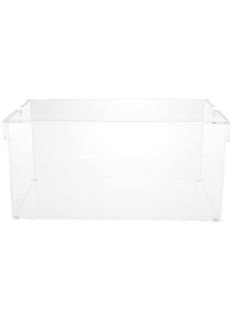 INDIDECOR INDIDECOR 68200 Shoe BoxSneaker Display Storage BoxShoe OrganizerRectangular Luxury Acrylic Shoe Box Size 30 x 229 x 16 Centimeters Clear  - Image 4