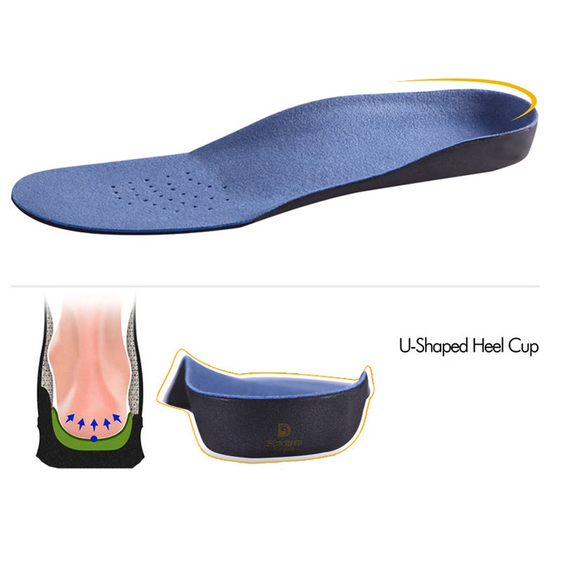 1 Pair Flat Foot Correcting Pads Damping Shoe Cushions Insoles Foot Care Supplies for Women Men Size S - Image 5