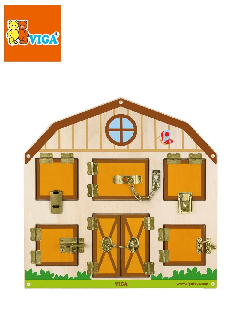 VIGA Viga Wall Toy - Locking And Unlocking 51627  - Image 4