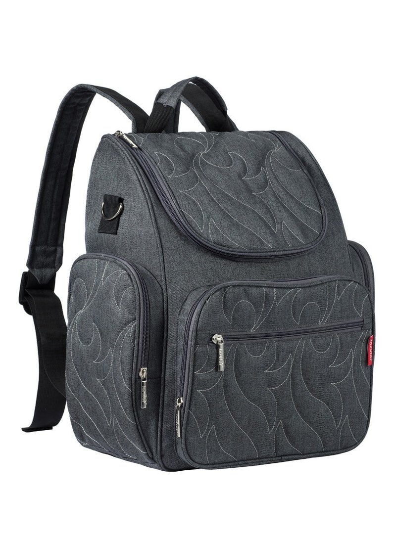 انسولار ماء النايلون حقيبة متعددة الوظائف حقيبة الأم قدرة كبيرة تحمل حقيبة الأم والطفل في انتظار الولادة حقيبة حقيبة الأم عبر الحدود