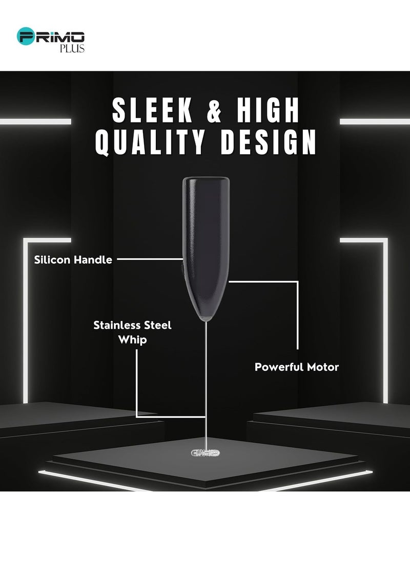 PRIMO PLUS - Handheld Coffee And Milk Blender Black - Image 1