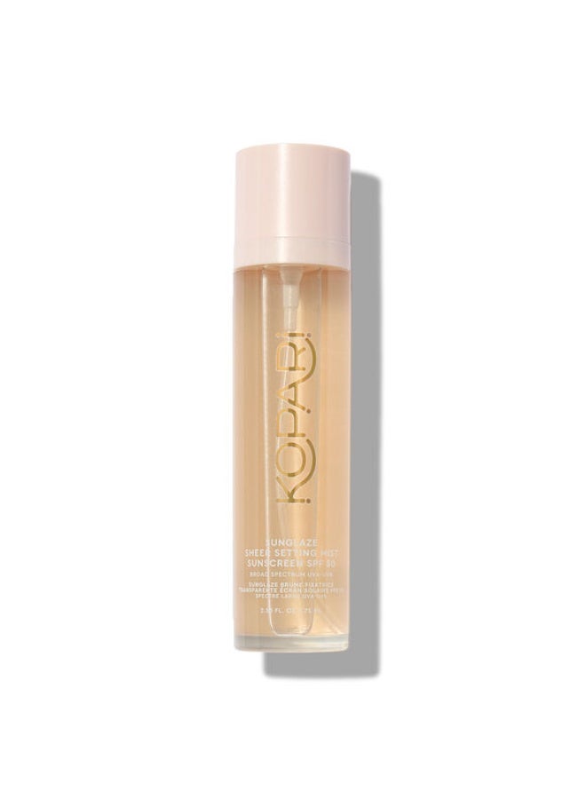 Kopari Sunglaze Sheer Setting Mist Sunscreen SPF 50  75ML - Image 1