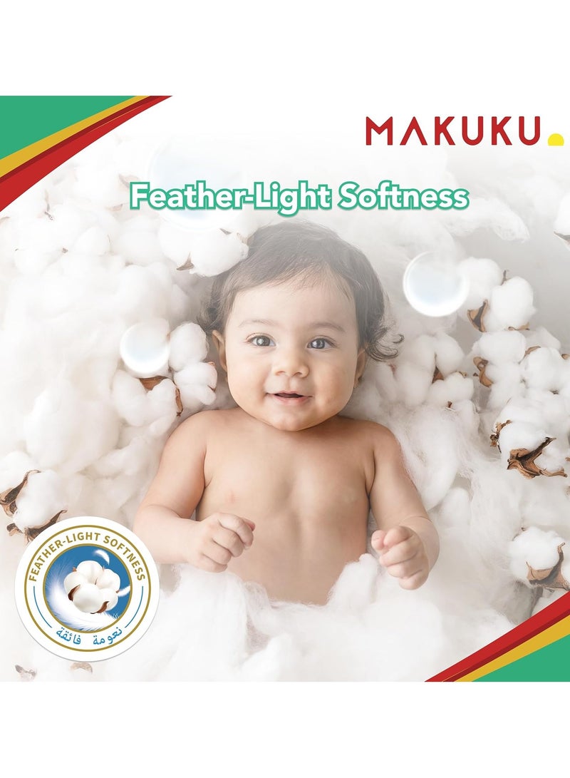 Makuku حفاضات بنطلون للعناية اليومية - عبوة كبيرة - الحجم 6 (15+كجم) | 18-24 شهرًا - Image 2