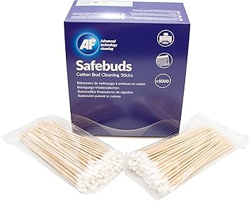 AF Safebuds Cotton Bud Cleaning Stick 10 x 100 Resealable Bags of Safebuds SBU000 - Image 1