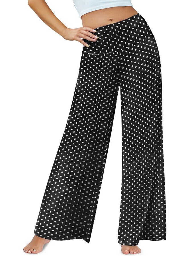 Arolina Women's Stretchy Wide Leg Palazzo Lounge Pants Casual Comfy High Waist Palazzo Pants, 3XL - Image 2