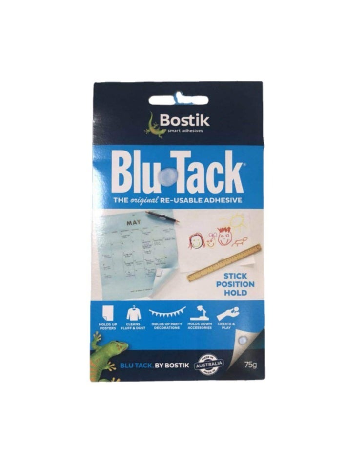 Bostik BluTack 75g Blue Butyl Boss Tape（Blue）  - Image 3