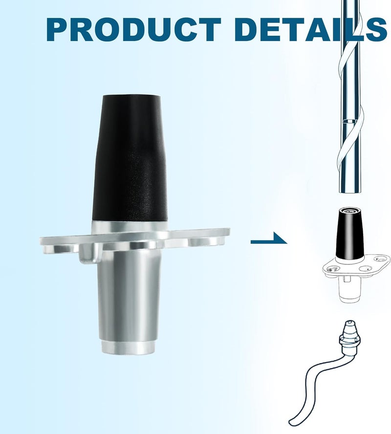 BASIKER Car Radio Antenna Base Mount Fit for 2017-2021 Ford F-250 F-350 Super Duty, Antenna Base Mount Ford Accessories OEM HC3Z-18A984-A 926-535 - Image 4