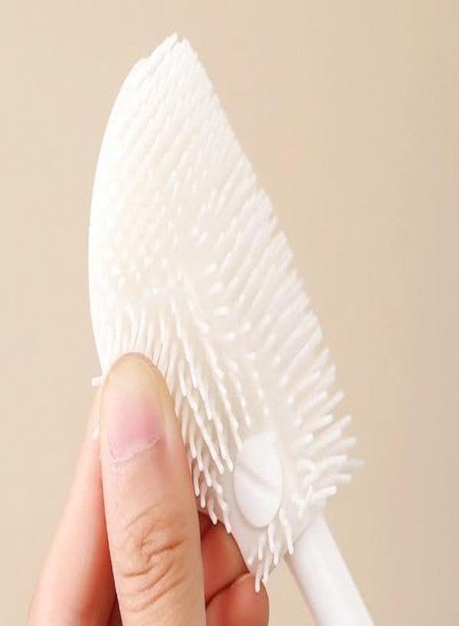 BELOXY Silicone Bottle Cleaning Brush, 360 Degree Rotational, Flexible Soft Bristle, Long Handle Cleaning Brush for Jar, Cup, Glass Mug Container and Kitchenware (29 × 5.5 × 1cm) (1) - Image 5