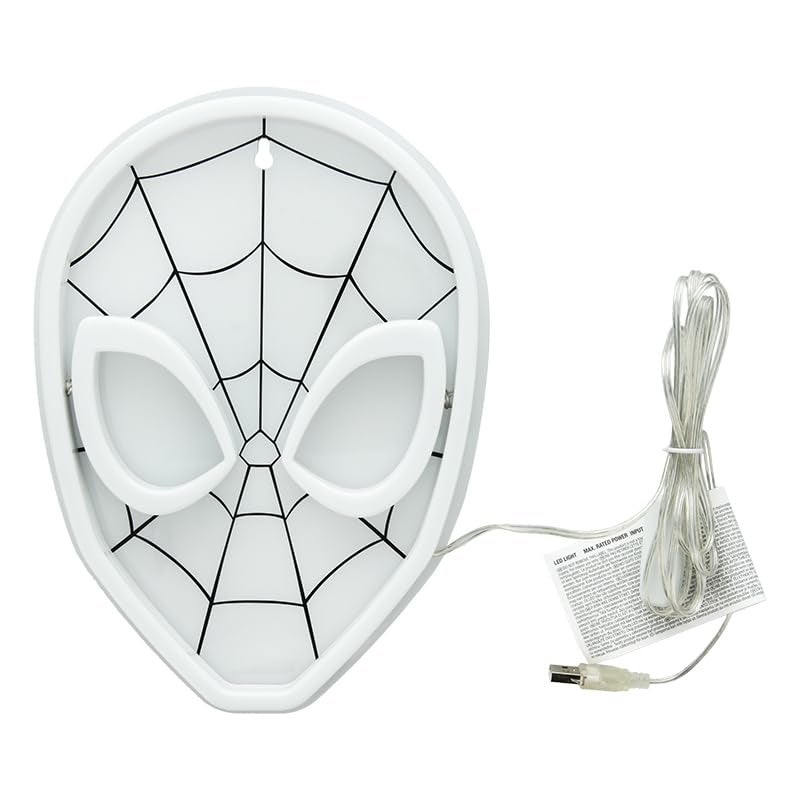 Paladone Spiderman Wall Mountable LED Neon Light Officially Licensed Marvel Accent Light for Boys and Girls Bedroom or Man Cave, Superhero Comic Collectible Gift - Paladone - Image 5