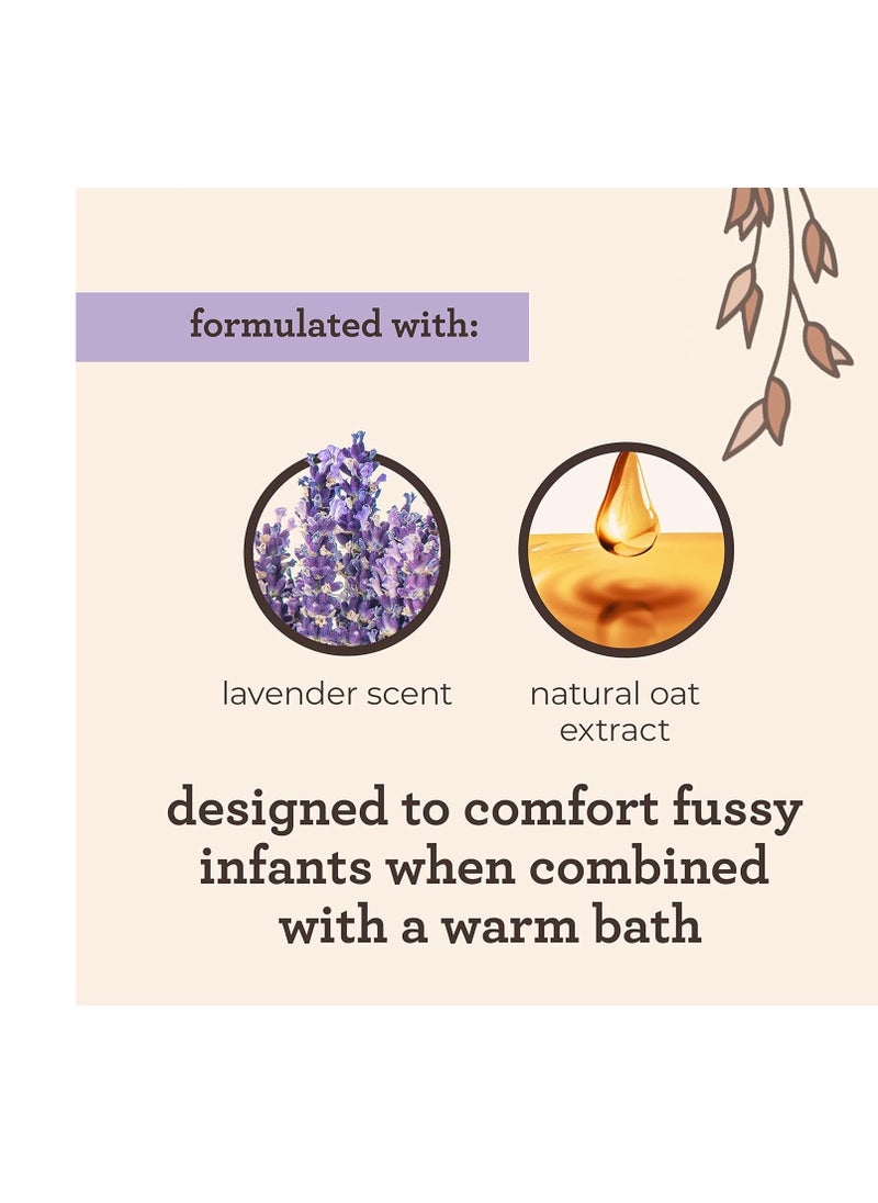 Aveeno Baby AVEENO BABY Calming Comfort Bath with Relaxing Lavender & Vanilla Scents, Hypoallergenic & Tear-Free Formula, Paraben- & Phthalate-Free, 18 Fl Oz (Pack of 1)  - Image 3