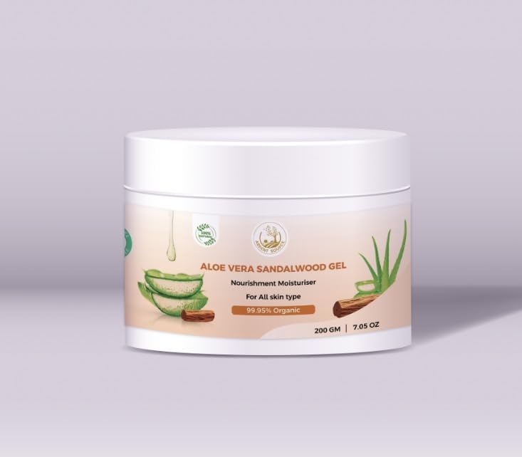 Pure Aloe Vera Gel Sandalwood 200g
