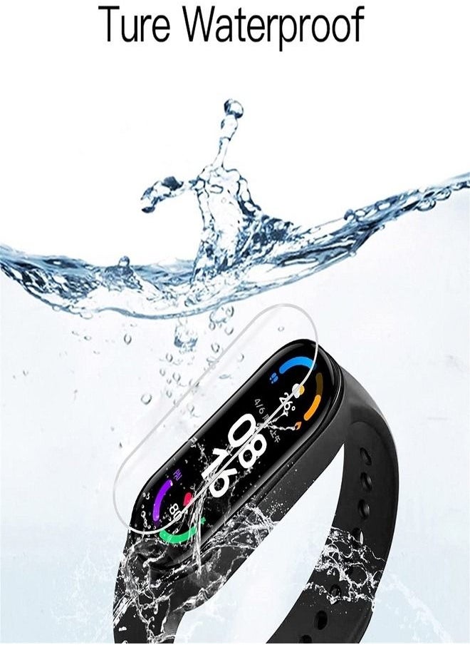 ماركة غير محددة واقي شاشة TPU مقاوم للانفجار لهاتف Xiaomi Mi Band 6  - Image 4