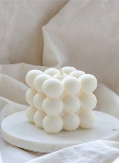 Inches Home Bubble Whisper Candle (White)  - Image 2