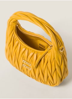 Miu Miu Wander nappa leather hobo Shoulder Bag  - Image 4