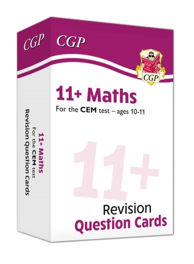 11 CEM Maths Revision Question Cards Ages 10 11 - Hardback
