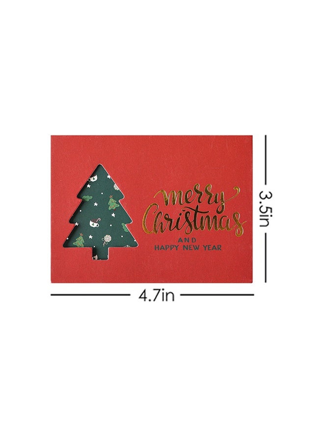 12 Christmas greeting cards, perfect for the holiday season, Merry Christmas cards, winter gifts, suitable for family, friends, and children - Image 2