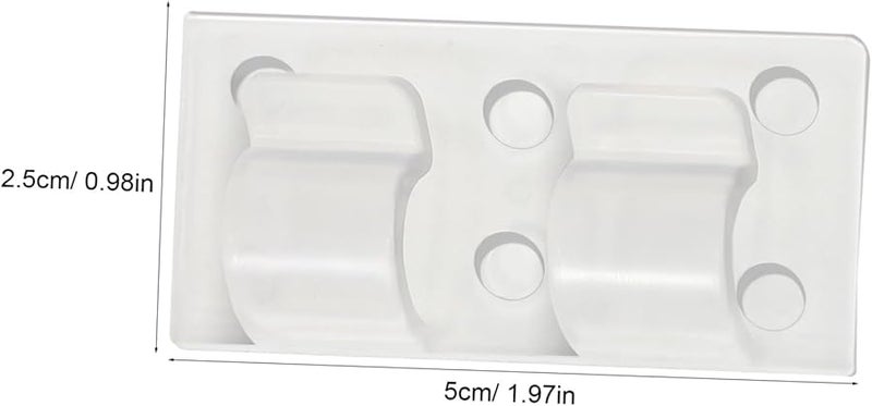 Cabilock 50 Pack Adhesive Cable Clips White Wall Mount Wire Organizer For Cable Management - Image 3