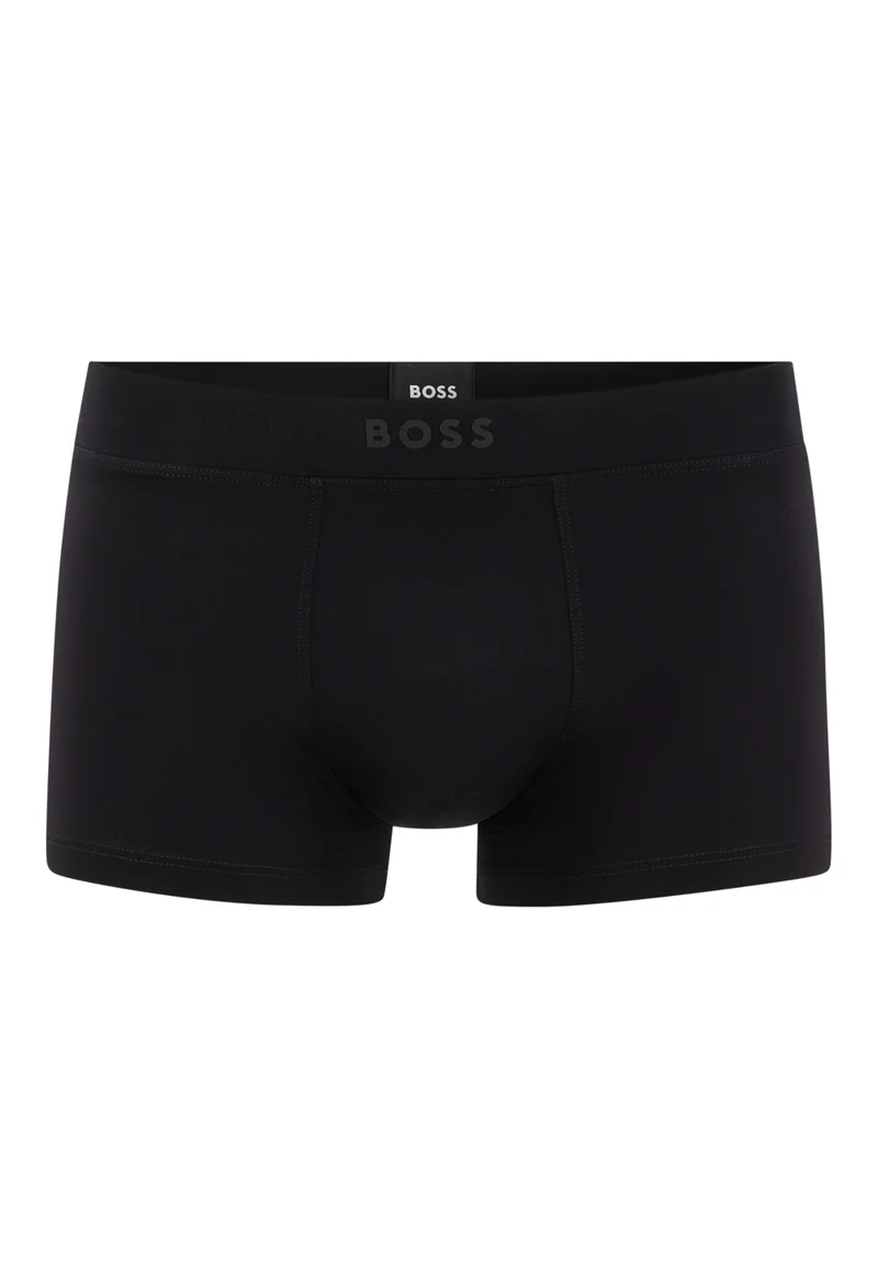 BOSS Black Stretch-jersey trunks with 3D logo for Men | Best Price UAE