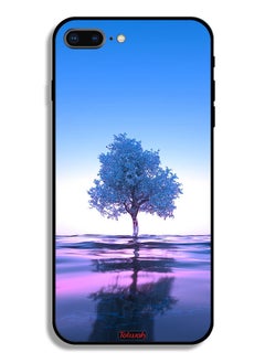 Tolwak Apple iPhone 7 Plus Protective Case Tree Neon Body Of Water Reflection Digital Art  - Image 2