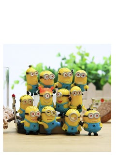 Y&D 12-Piece  2 Minion Action Figure Set  - Image 1