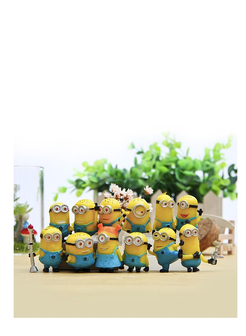 Y&D 12-Piece  2 Minion Action Figure Set - Image 2
