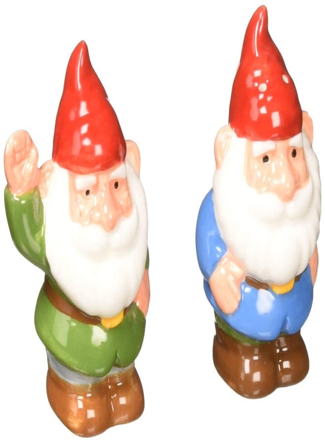 Abbott Collection Garden Gnomes Salt & Pepper-3.5" H, 3.5 inches high - Image 1