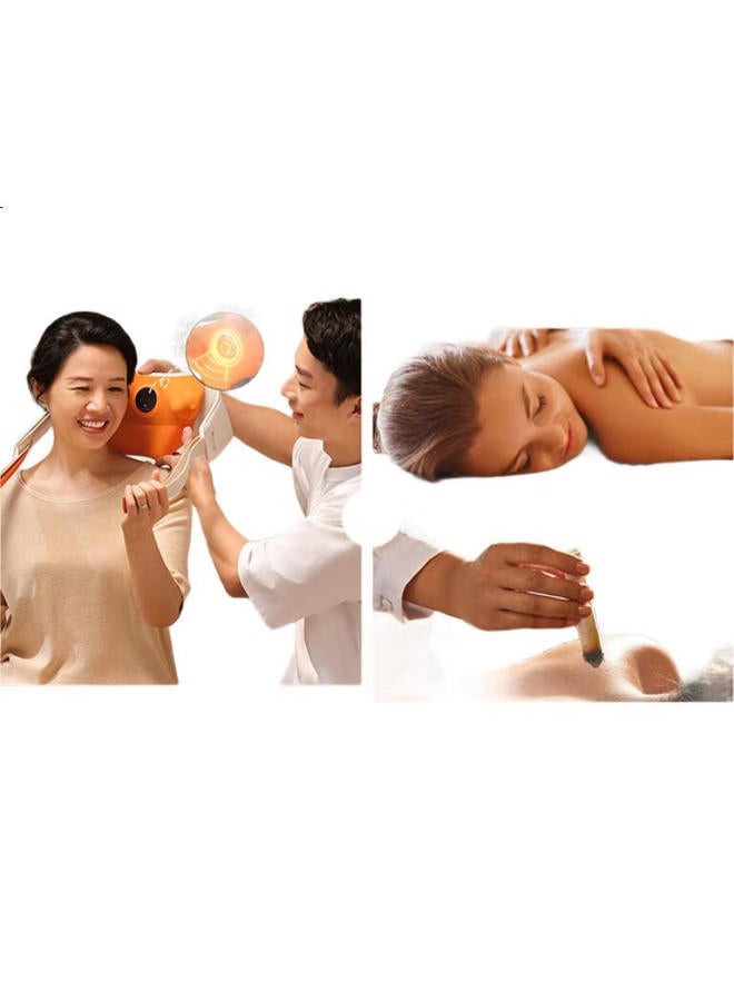 Breo N6Mini [Golden Pusher] Neck Massager, Shoulder And Neck Massager, Trapezius And Leg Waist Neck Massaging Device, Birthday And New Year Gift For Boyfriend Or Girlfriend - Image 1