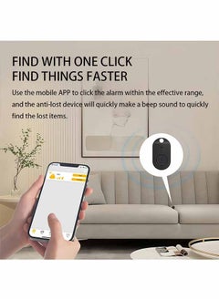 بيتشجوي Smart Tracker 5 عبوات بيضاوي الشكل متعدد الألوان لاسلكي مكتشف مفتاح محدد محدد مصغرة المقتفي المضادة للضياع جهاز استشعار إنذار جهاز الاستشعار الباحث عن بعد الأطفال مكتشف عنصر الهاتف المحمول محفظة السيارة الأمتعة الأليفة  - Image 3