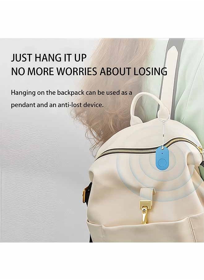 Peachjoy Smart Tracker 5 Pack Oval Shape Multi Color Wireless Key Finder Locator Mini Tracker Anti-Lost Alarm Sensor Device Remote Finder Kids Item Finder Mobile Phone Car Wallet Luggage Pet  - Image 4
