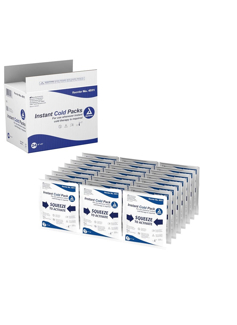 Dynarex Dynarex Cold Pack 4 x 5, 24 count 