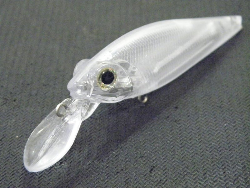 wLure 10 Blank Unpainted Minnow Crankbait Topwater Lipless Jerkbait Fishing Lures - Image 2