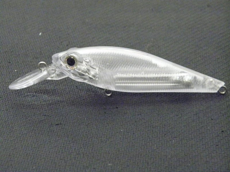 wLure 10 Blank Unpainted Minnow Crankbait Topwater Lipless Jerkbait Fishing Lures - Image 1