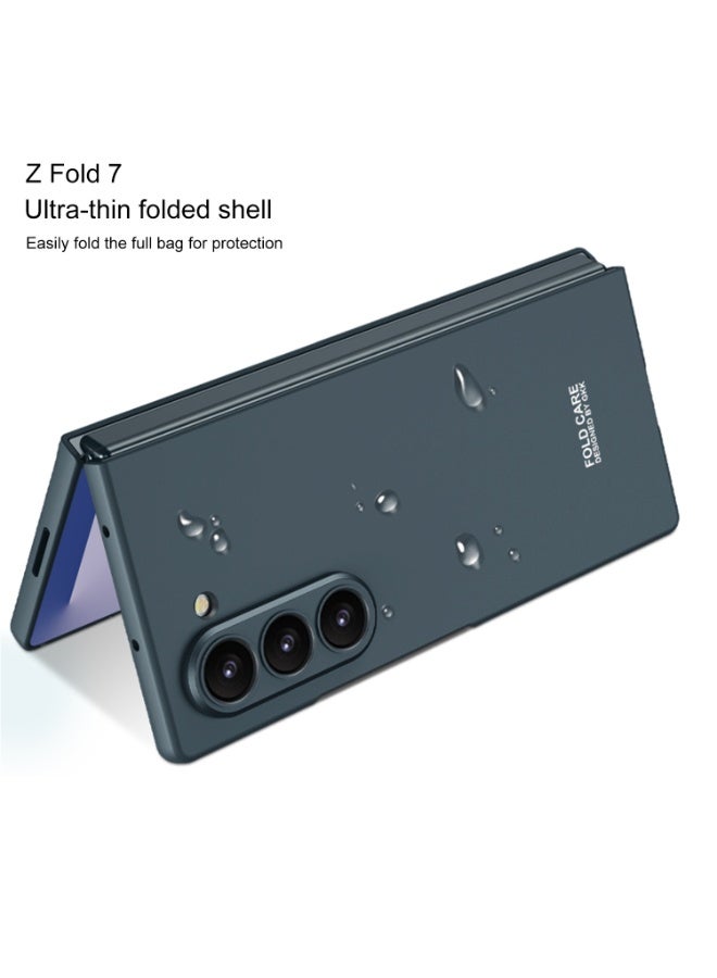 GKK Stylish Slim Protective Case Compatible with Samsung Galaxy Z Fold 7 5G (2025) , Elastic Shock Absorption, Lightweight, Anti-Scratch, Bumper Hardcase, Full-Cover Hard Shell - Image 4