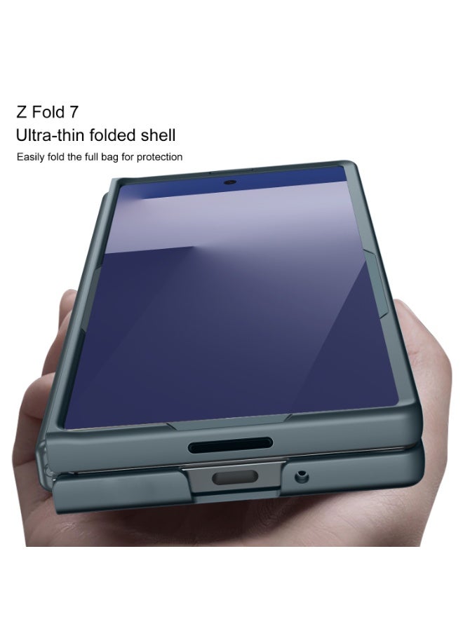 GKK Stylish Slim Protective Case Compatible with Samsung Galaxy Z Fold 7 5G (2025) , Elastic Shock Absorption, Lightweight, Anti-Scratch, Bumper Hardcase, Full-Cover Hard Shell - Image 5