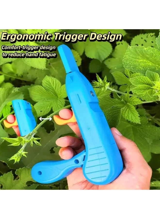 1 قطعة مقص حديقة متين بمقبض غير قابل للانزلاق وشفرات طويلة مقص تقليم يدوي - Image 5