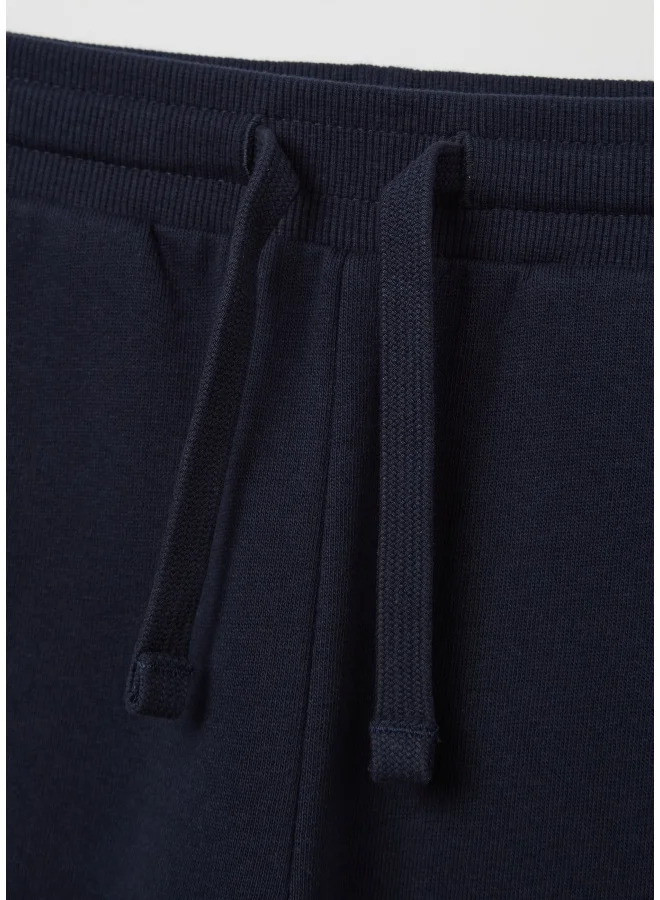 Ovs Fleece joggers with drawstring and print