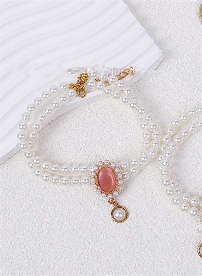 Generic Pet Pearl Necklace Cat and Dog Pearl Collar Cute Decoration - Image 5