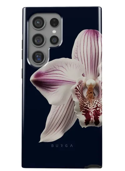 BURGA BURGA Phone Case Compatible with Samsung Galaxy S24 Ultra Mobile Phone Case Hybrid 2 Layer Hard Shell Silicone Protective Case Nectar Scratch Resistant Shockproof Cover