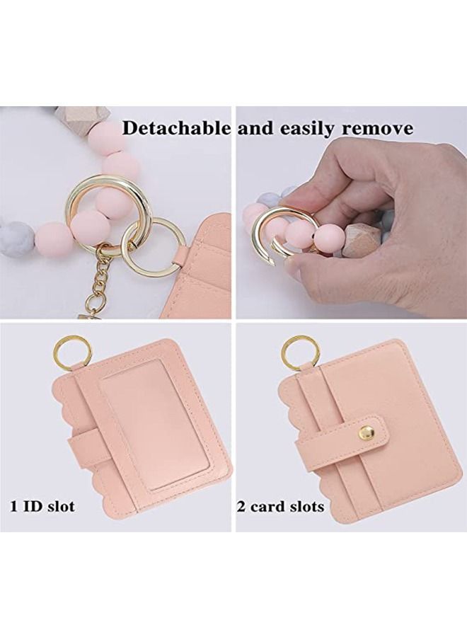 NIBEMINENT Wristlet Keychain Bracelet Wallet  - Image 2