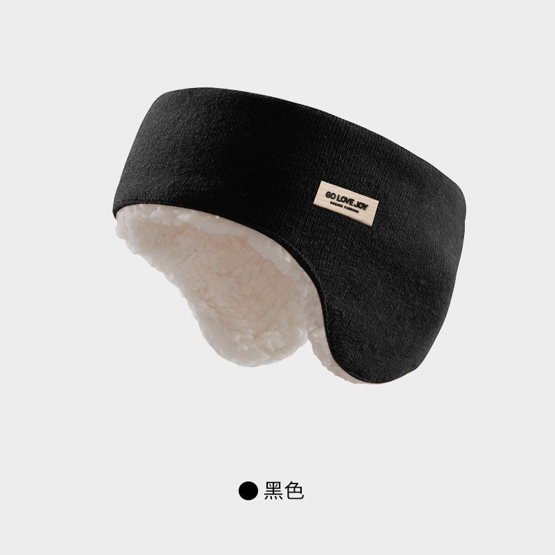 Soundproof Earmuffs for Women Strong Noise Reduction Winter Sleep Aid Black 