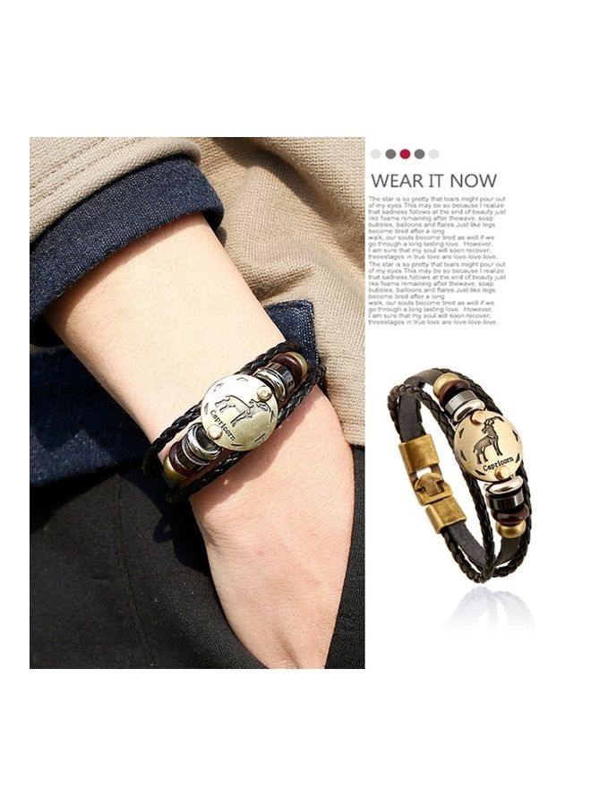 12 Constellation Leather Bracelet - Image 5