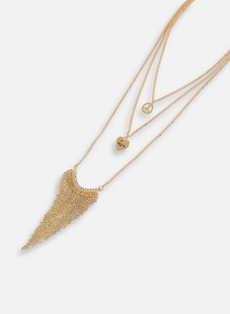 SOHI Party Artificial Necklace Jewellery