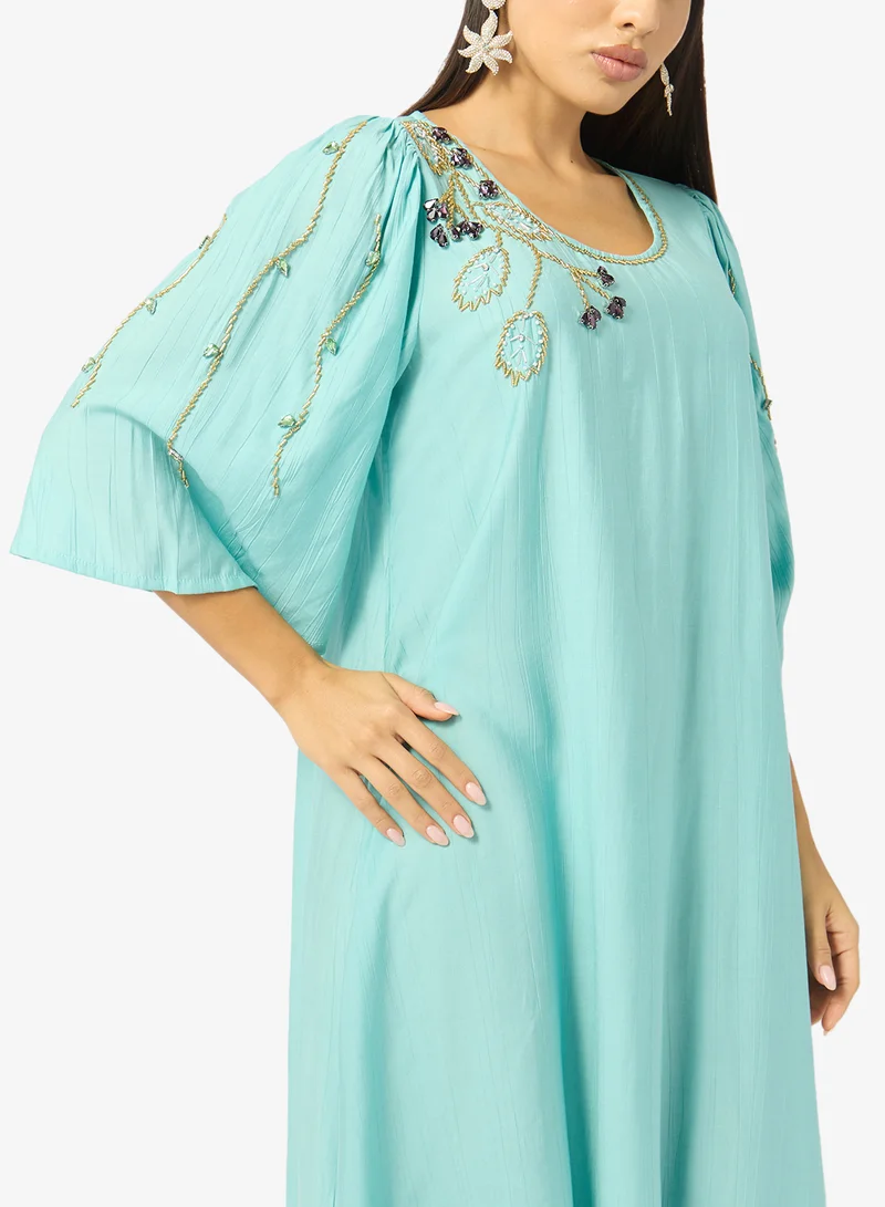 Khizana  Embellished Jalabiya for Women | Best Price UAE