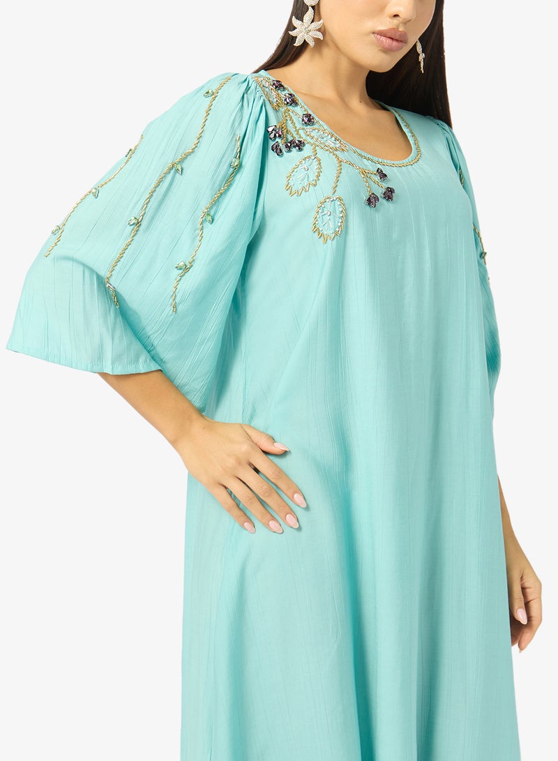 Khizana Embellished Jalabiya - Image 3